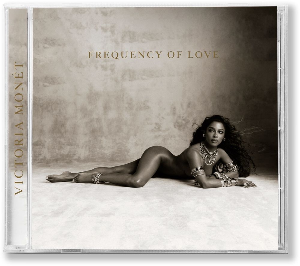 the album cover for Victoria Monét - Frequency of Love [Jewel Case]