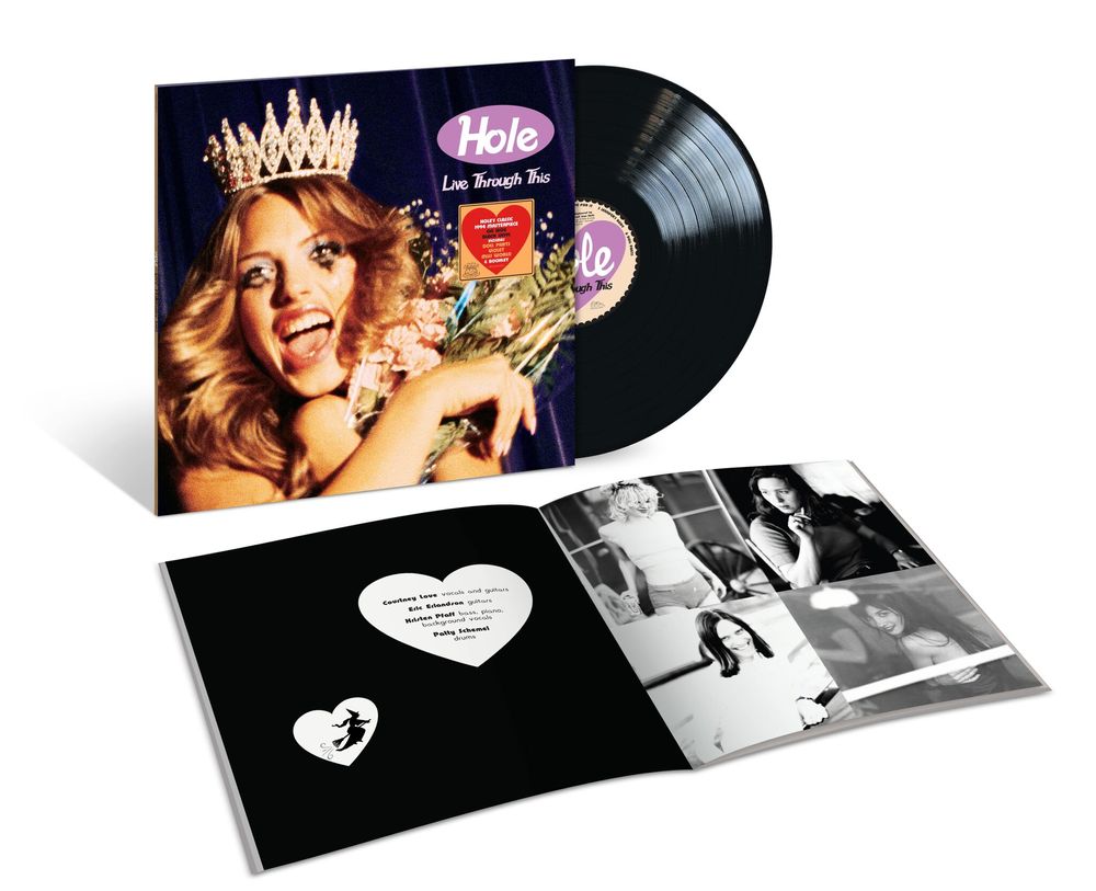 the album cover for Hole - Live Through This [180g Black]