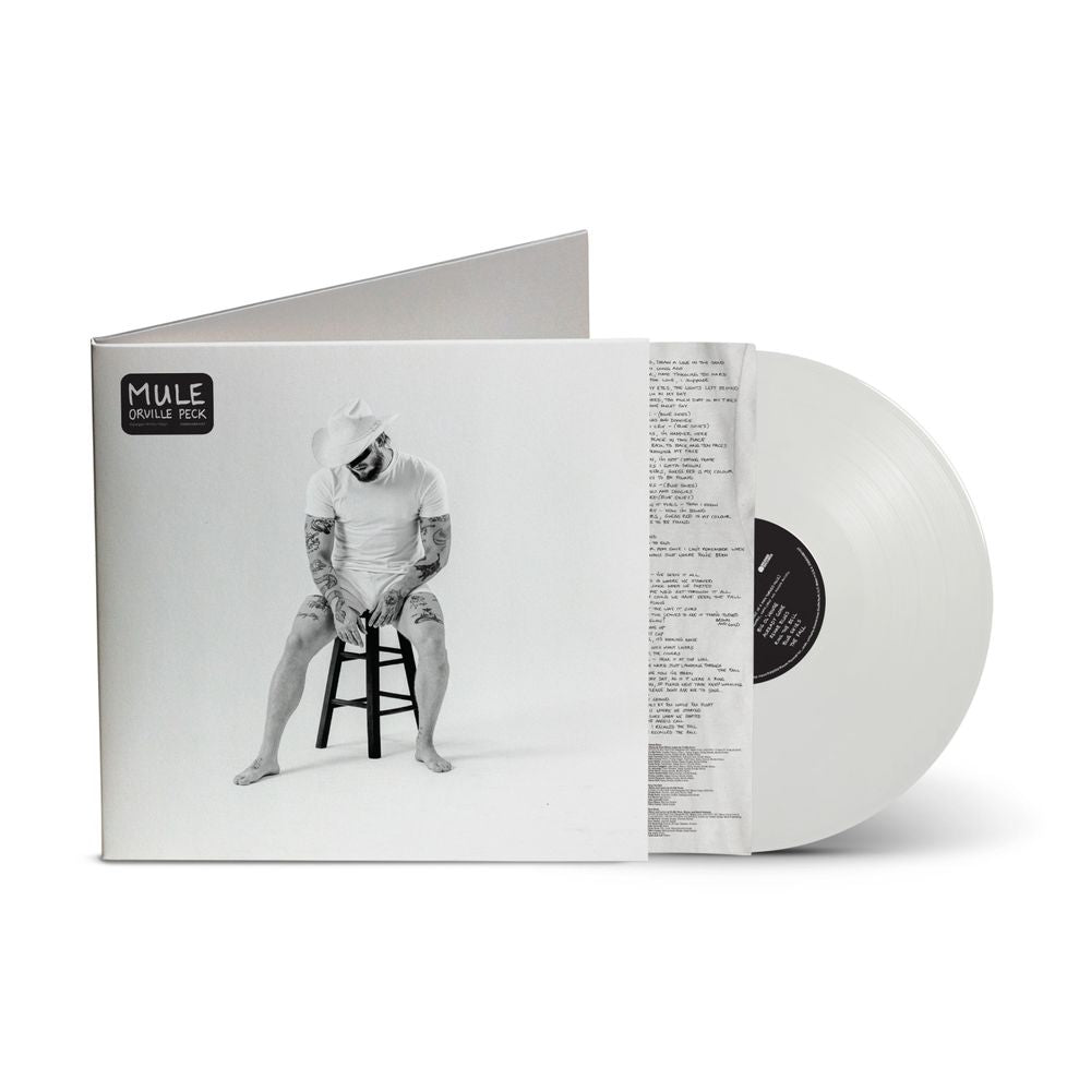 the album cover for Orville Peck - Mule [White]