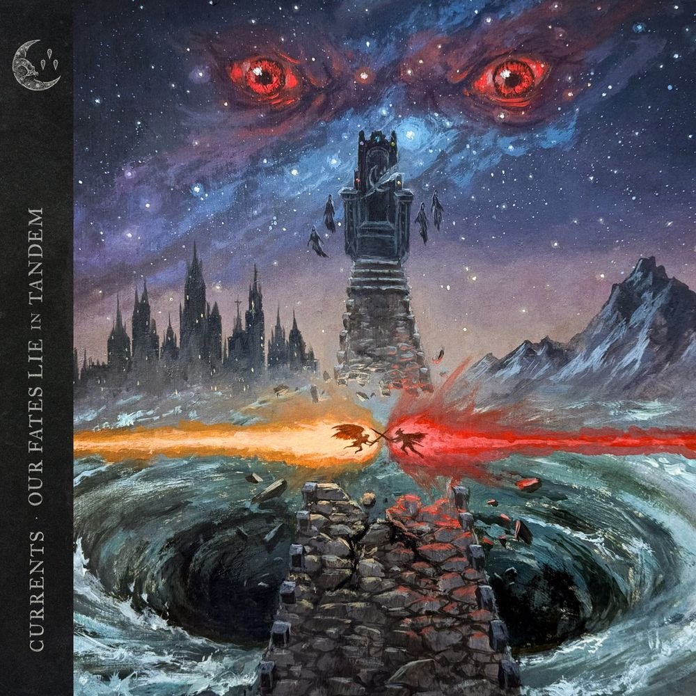 the album cover for Currents - Our Fates Lie In Tandem [Indie Exclusive Wild Berries Color]