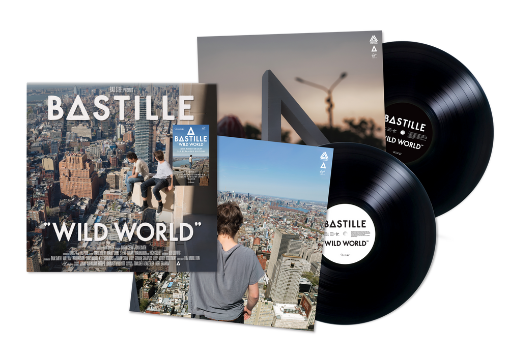the album cover for Bastille - Wild World - 10th Anniversary [2CD]