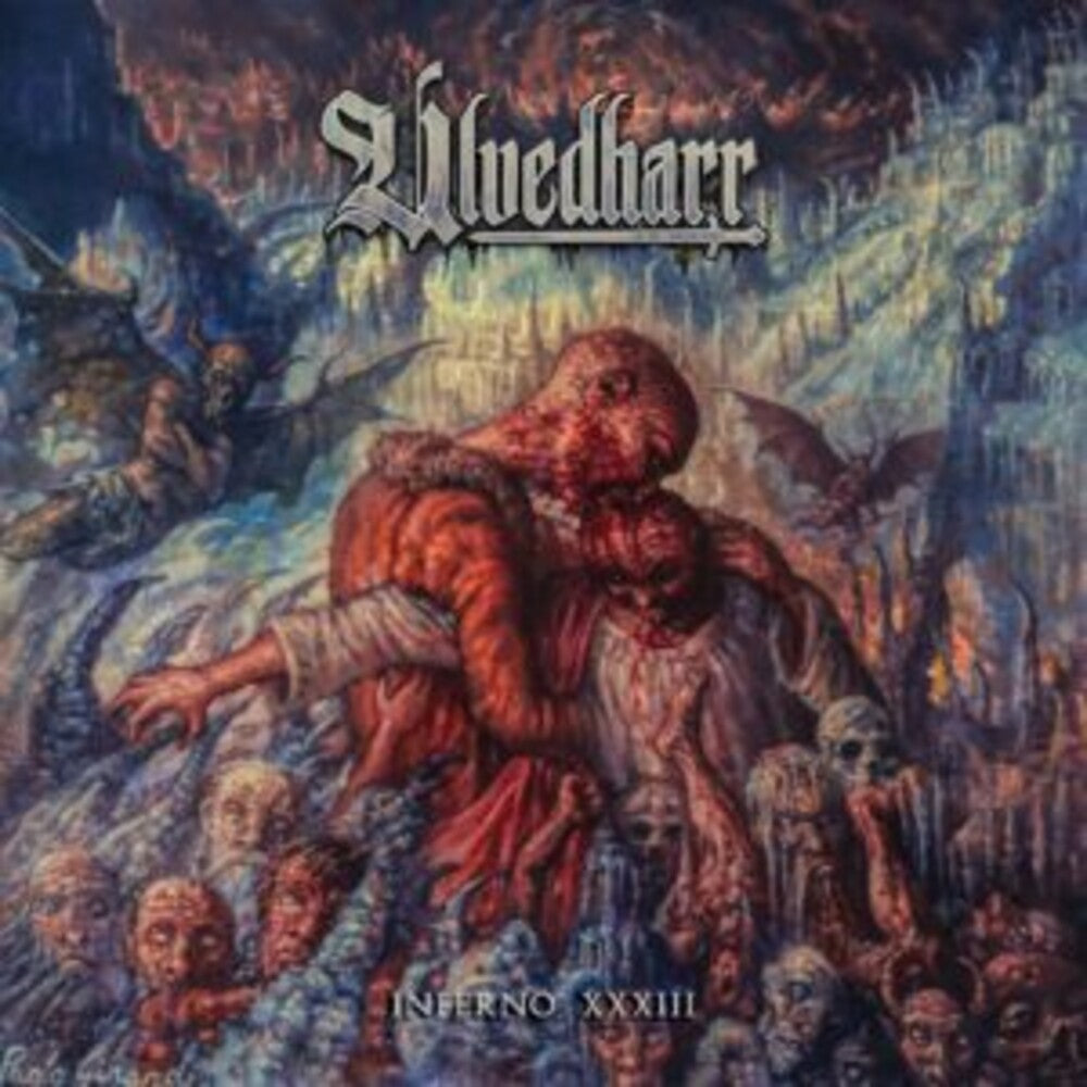 the album cover for Ulvedharr - Inferno Xxxiii