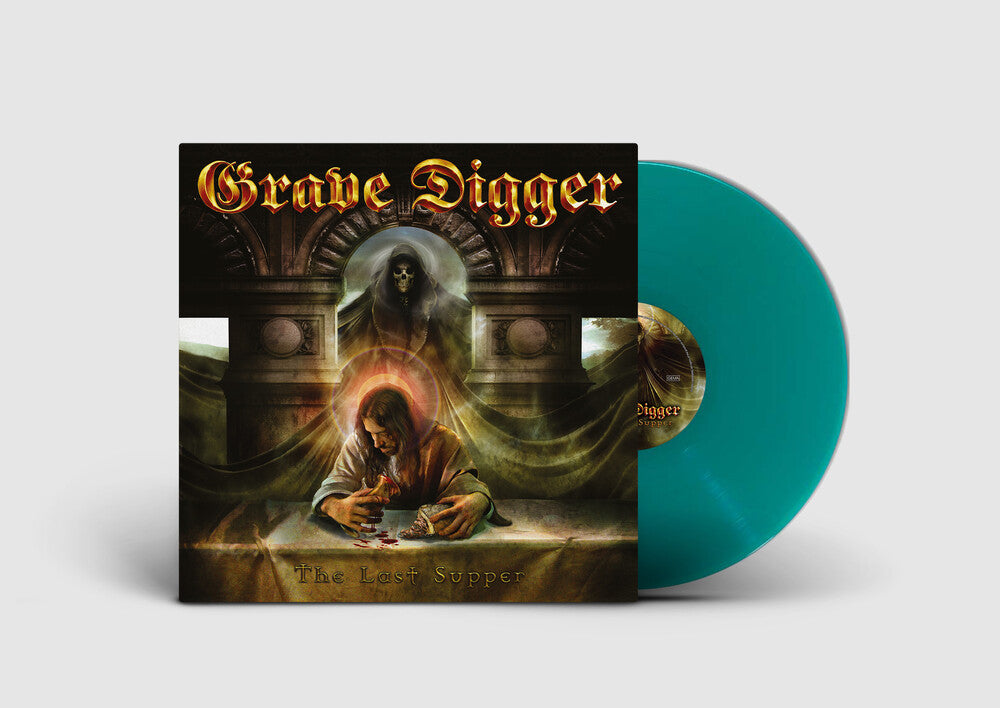 the album cover for Grave Digger - Last Supper - Green [Colored Vinyl] (Grn) [Limited Edition]