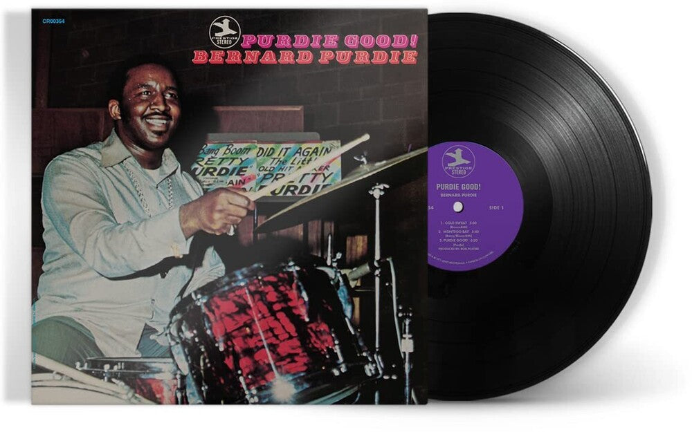 the album cover for Bernhard Purdie - Purdie Good! [LP]
