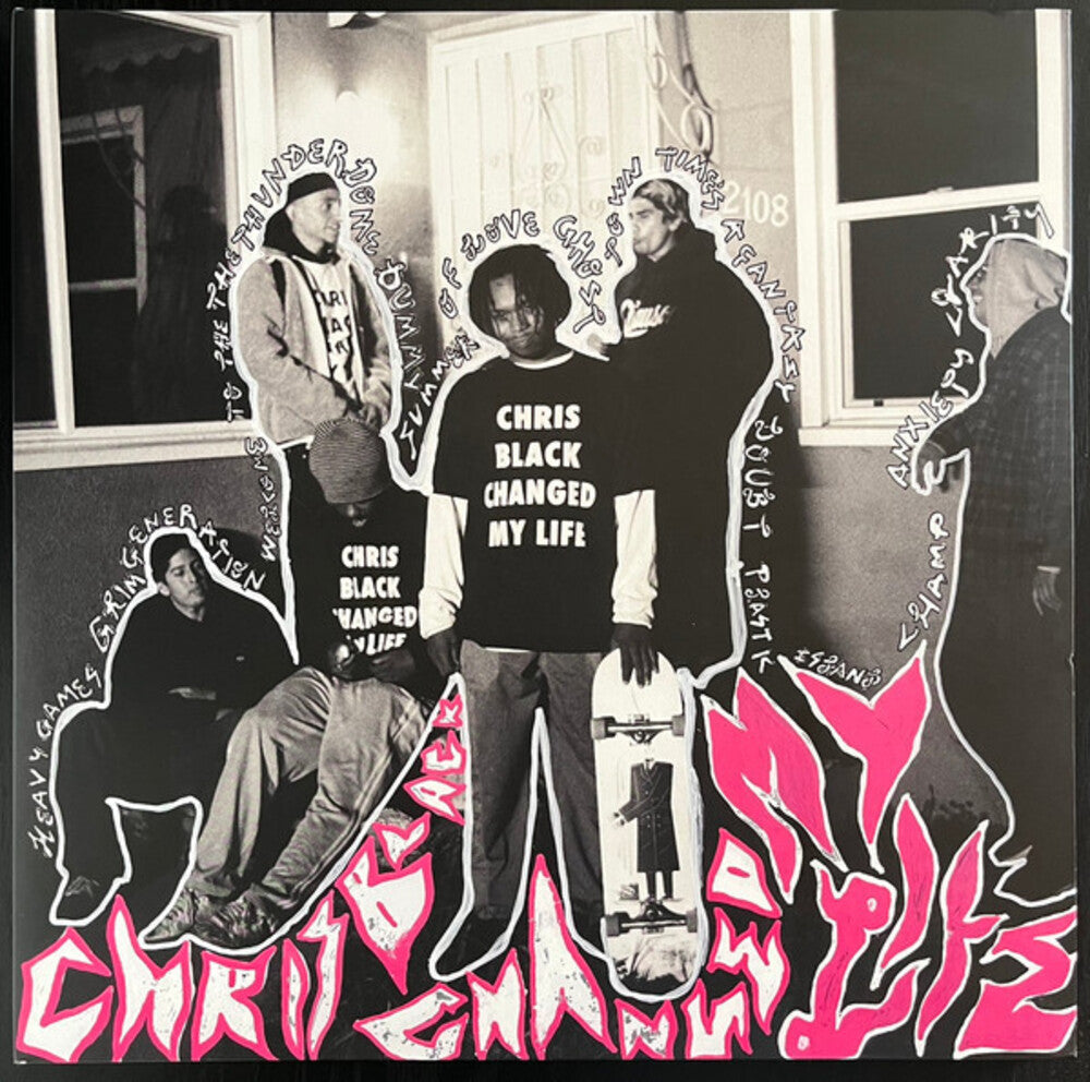 the album cover for Portugal. The Man - Chris Black Changed My Life [Indie Exclusive Limited Edition Ultra Clear LP]