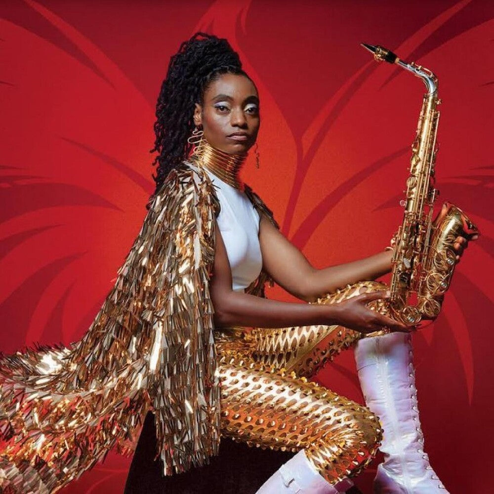 the album cover for Lakecia Benjamin - Phoenix
