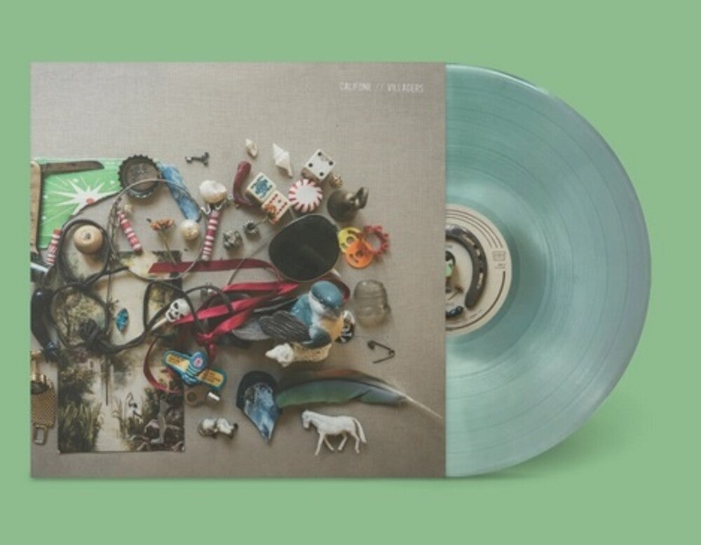 the album cover for Califone - villagers [Coke Bottle Clear LP]