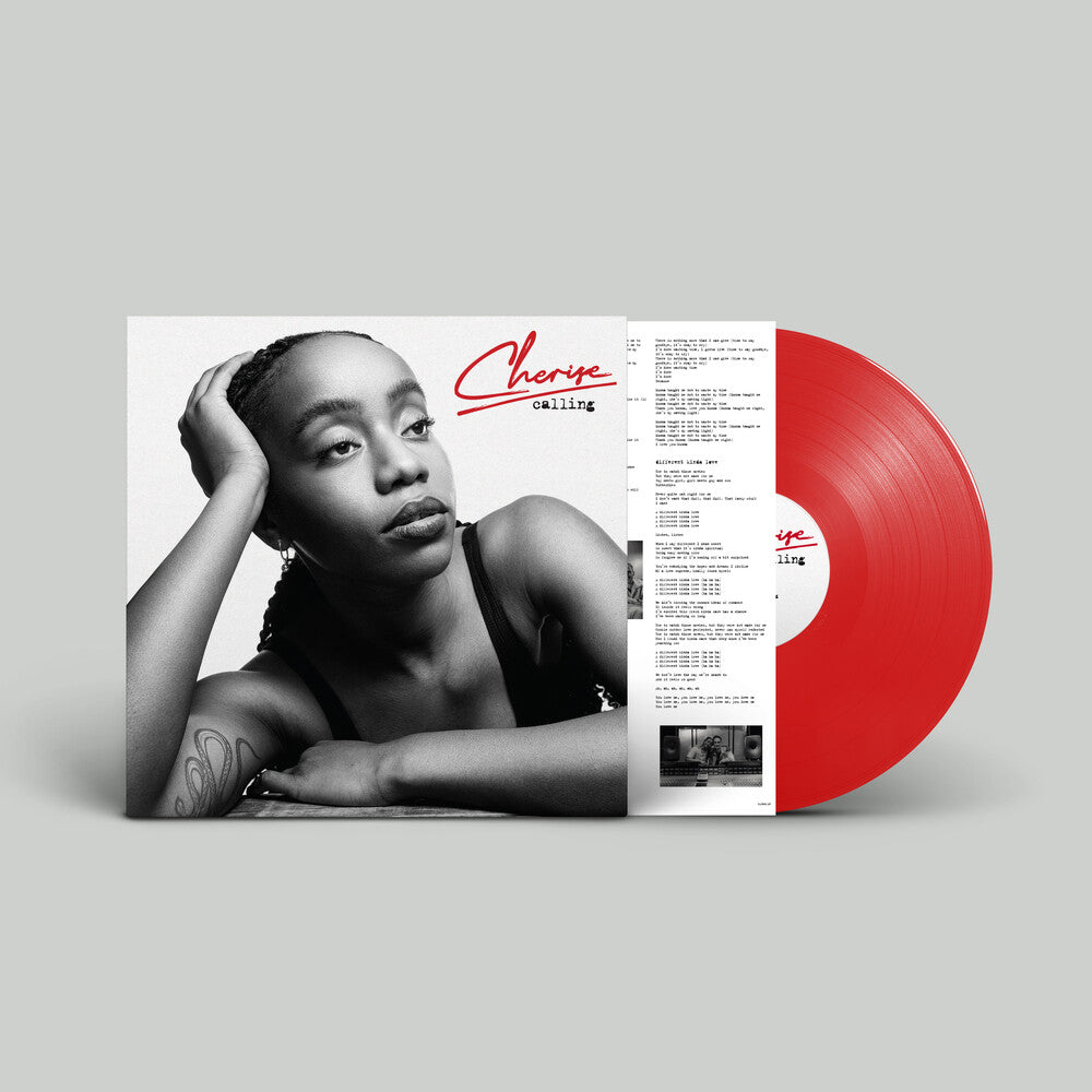 the album cover for Cherise - Calling [Colored Vinyl] (Red)