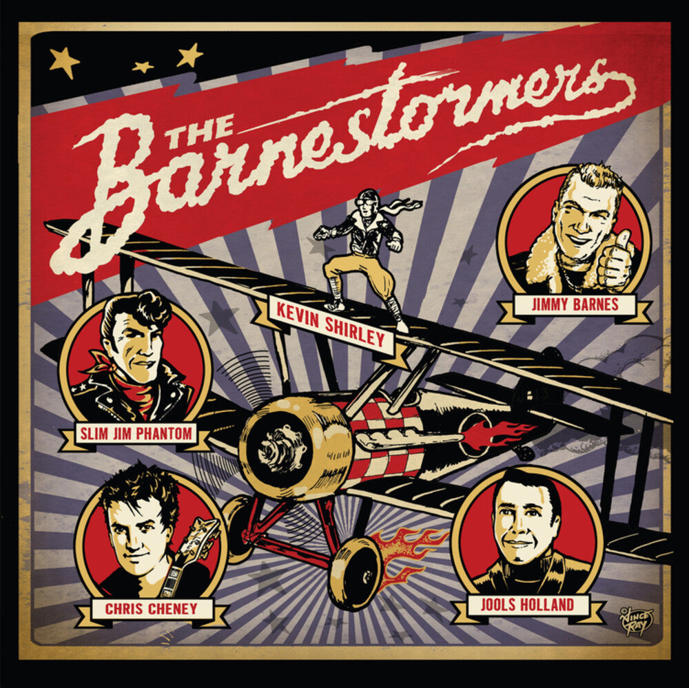 the album cover for The Barnestormers - The Barnestormers [LP]