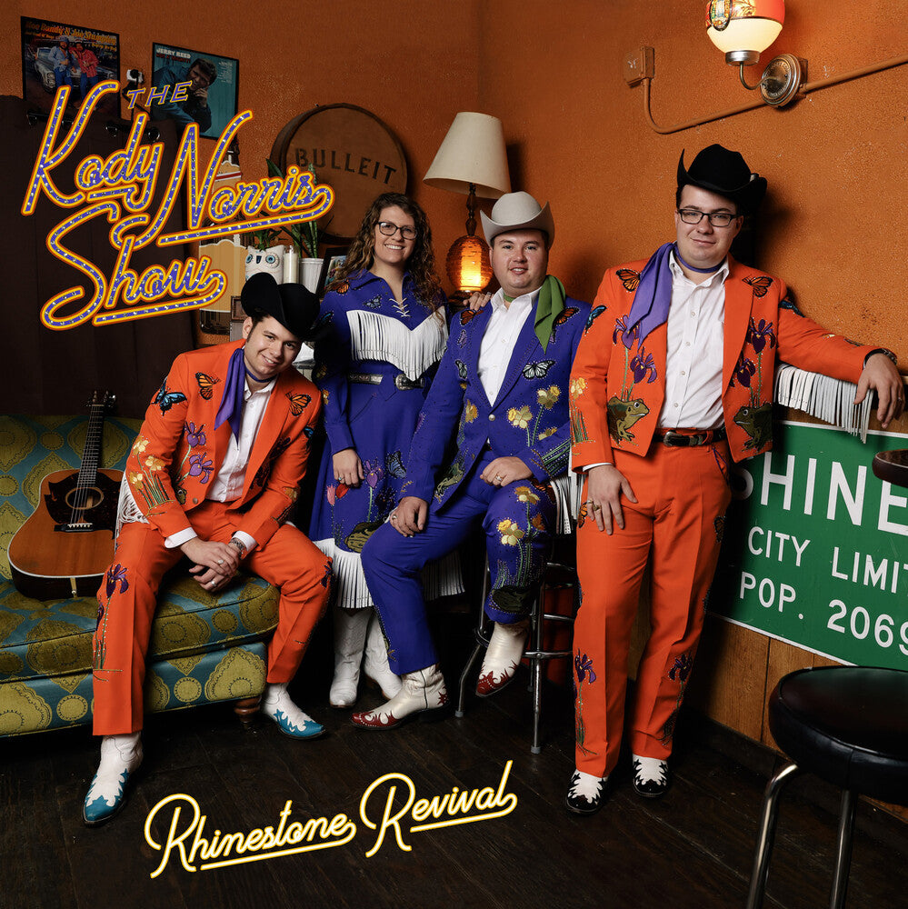 the album cover for Kody Norris Show - Rhinestone