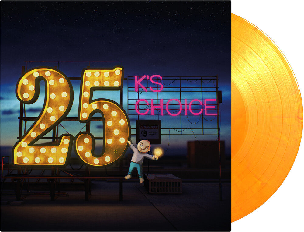 the album cover for K's Choice - 25 [Colored Vinyl] [180 Gram] (Org) (Ylw)