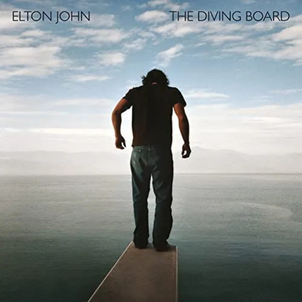 the album cover for Elton John - The Diving Board [Remastered 2LP]