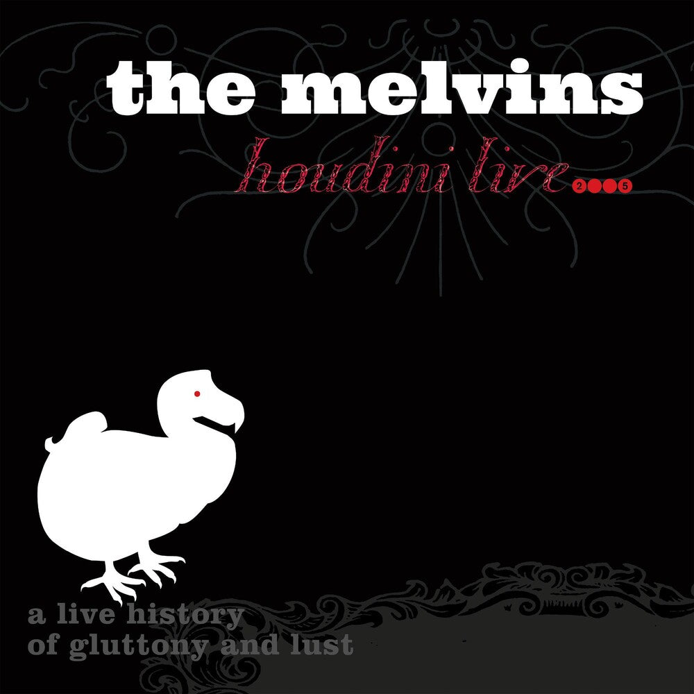 the album cover for Melvins - Houdini Live 2005 [Limited Edition Translucent Pink LP]