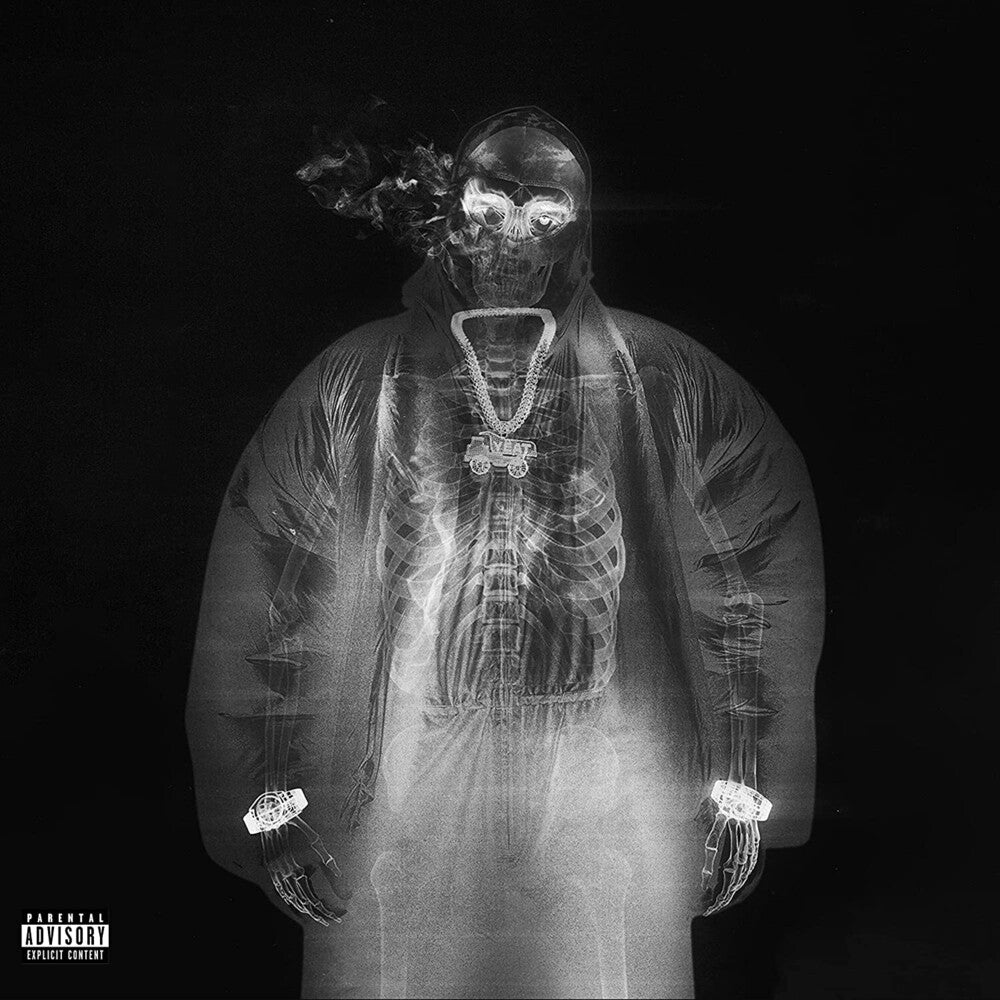 the album cover for Yeat - Afterlyfe [Translucent Black Ice 2 LP]