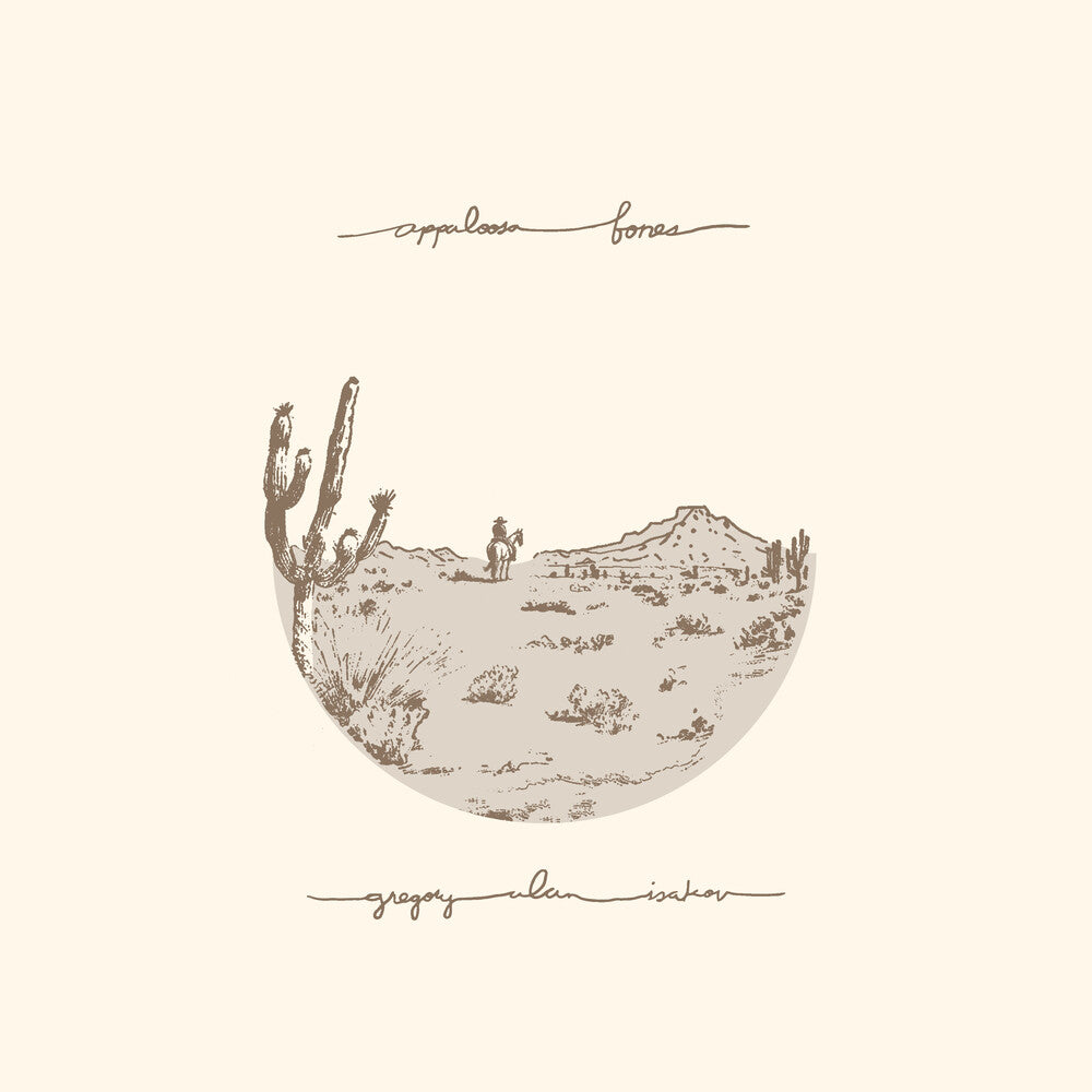 the album cover for Gregory Alan Isakov - Appaloosa Bones