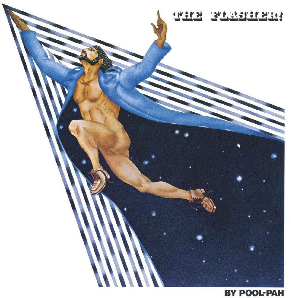 the album cover for Pool-Pah (Blk) (Colv) (Wht) - Flasher (Blk) [Colored Vinyl] (Wht)