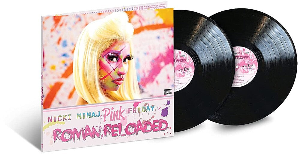 the album cover for Nicki Minaj - Pink Friday: Roman Reloaded