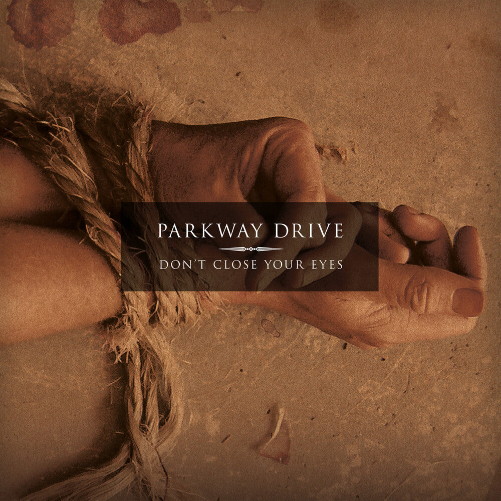 the album cover for Parkway Drive - Don't Close Your Eyes: 20th Anniversary Edition [Limited Edition Eco Mix LP]