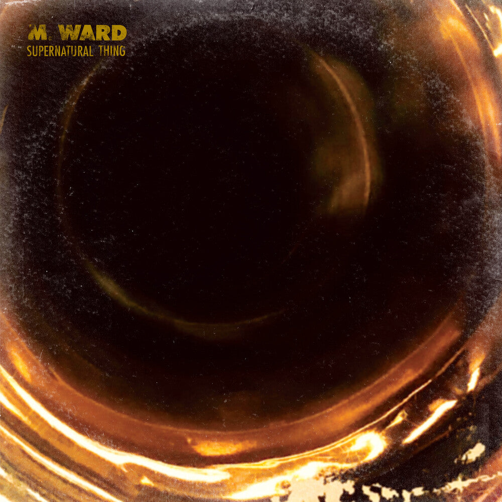 the album cover for M. Ward - Supernatural Thing [Indie Exclusive Limited Edition Eco Mix LP]