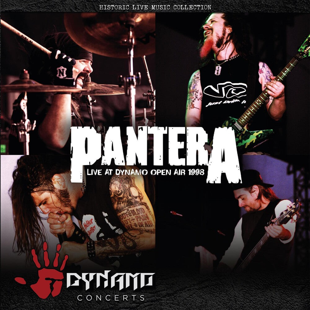 the album cover for Pantera - Live At Dynamo Open Air 1998