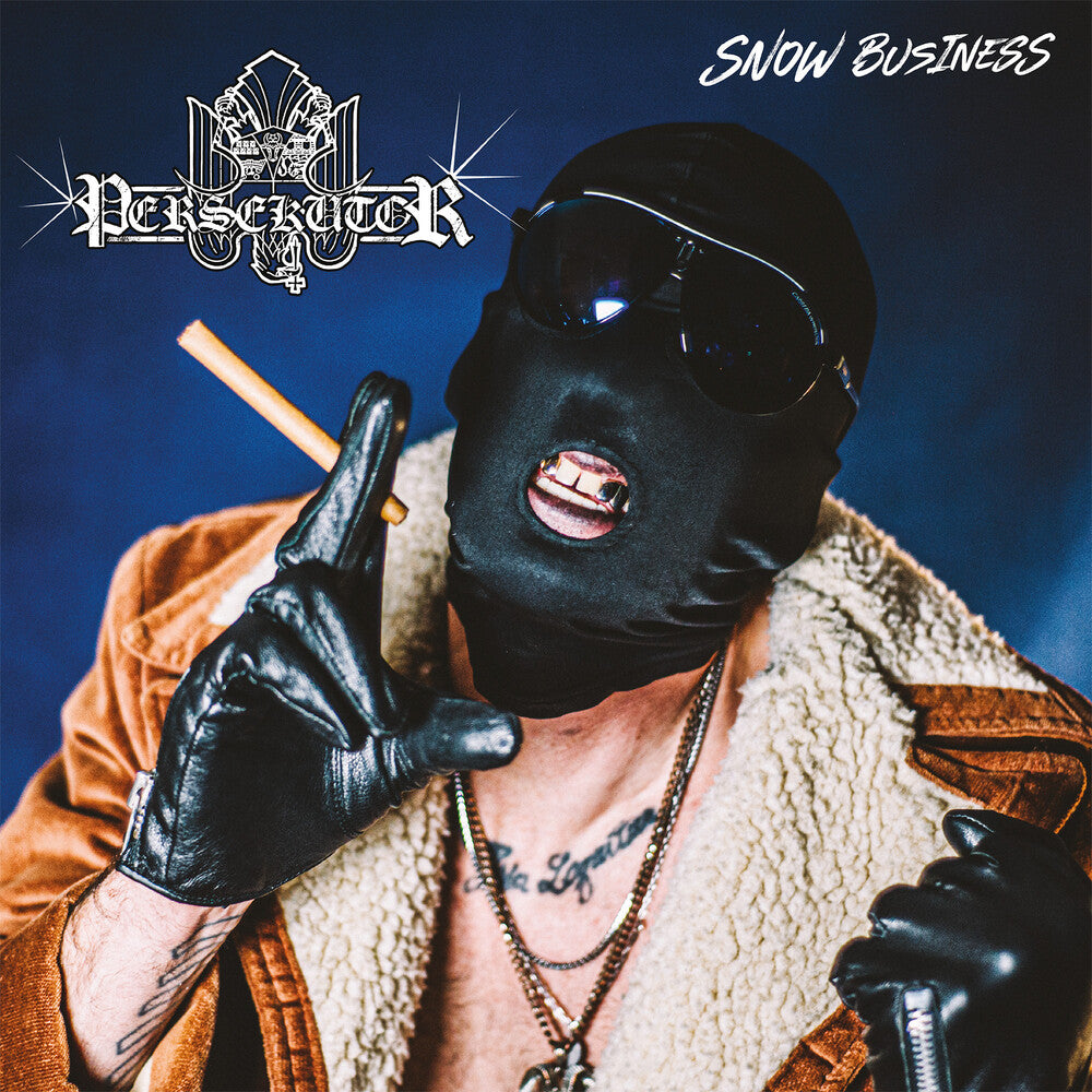 the album cover for Persekutor - Snow Business