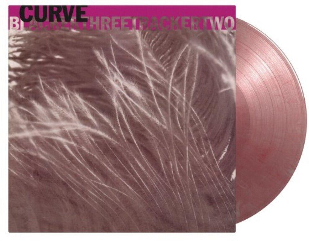 the album cover for Curve - Blackerthreetrackertwo [Colored Vinyl] [Limited Edition] [180 Gram] (Red)