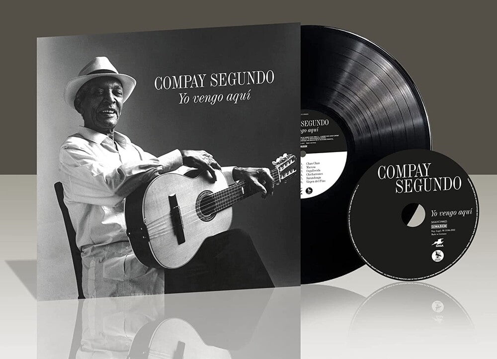 the album cover for Compay Segundo - Yo Vengo Aqui (W/Cd) (Uk)