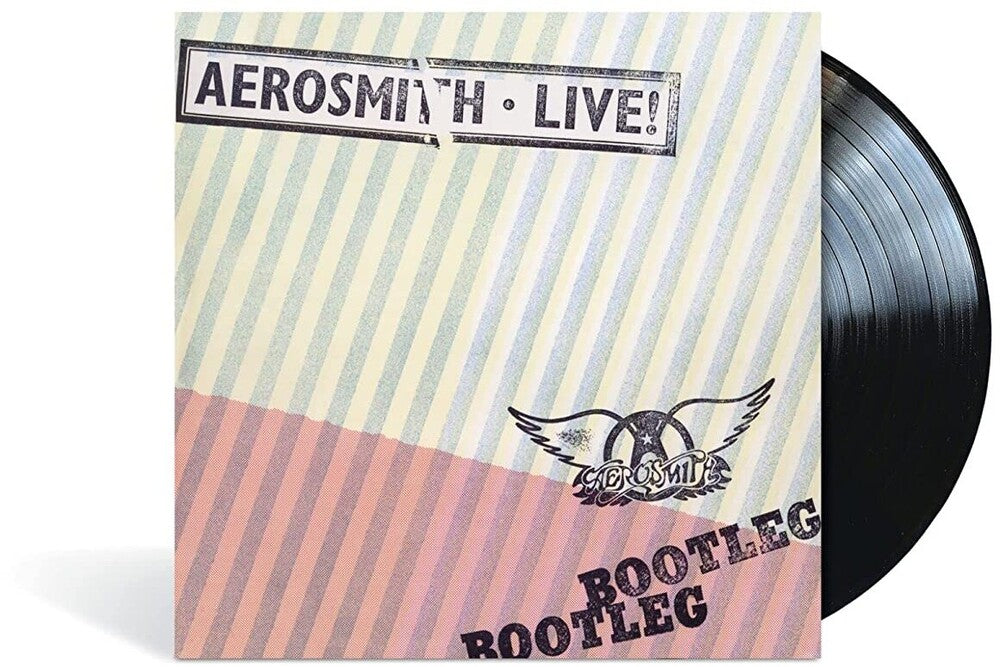 the album cover for Aerosmith - Live! Bootleg [2 LP]