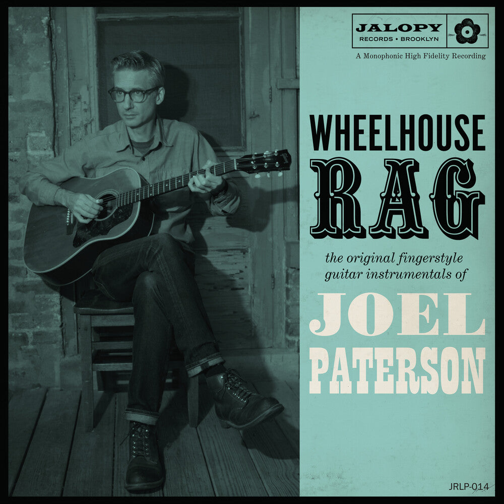 the album cover for Joel Paterson - Wheelhouse Rag