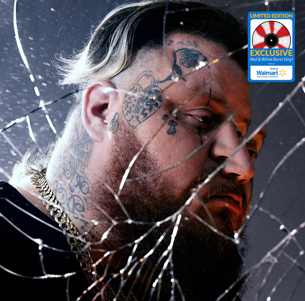 the album cover for Jelly Roll - Ballads Of The Broken [Colored Vinyl] (Red) (Wht)