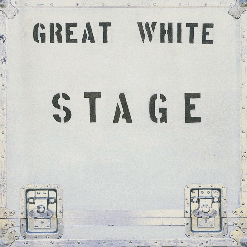 the album cover for Great White - Stage - Clear [Clear Vinyl]