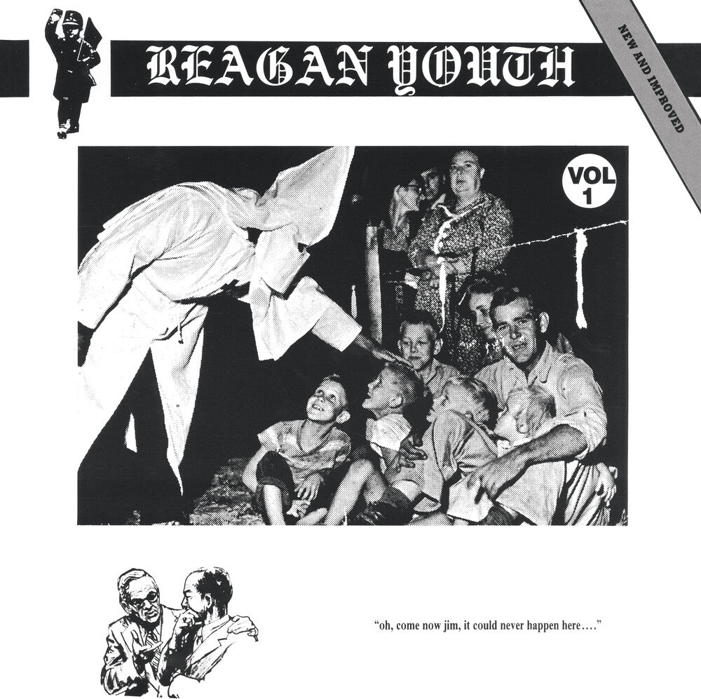 the album cover for Reagan Youth - Youth Anthems For The New Order - Silver [Colored Vinyl]