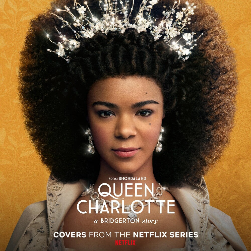 the album cover for Alicia Keys, Kris Bowers, Vitamin String Quartet - Queen Charlotte: A Bridgerton Story (Covers from the Netflix Series) [LP]