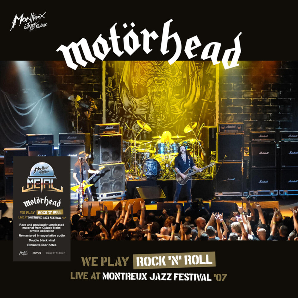 the album cover for Motörhead - Live At Montreux Jazz Festival '07 [4LP]