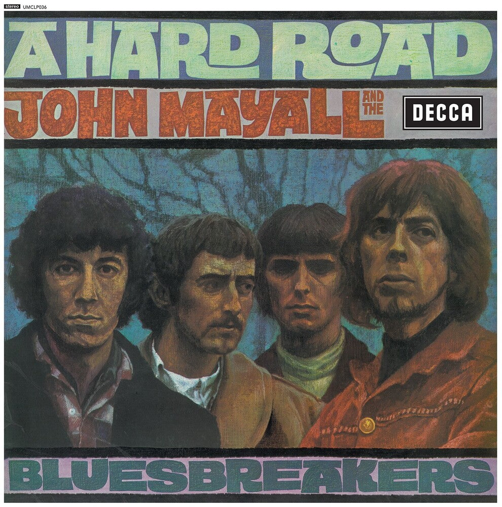 the album cover for Mayall, John & the Bluesbreakers - A Hard Road