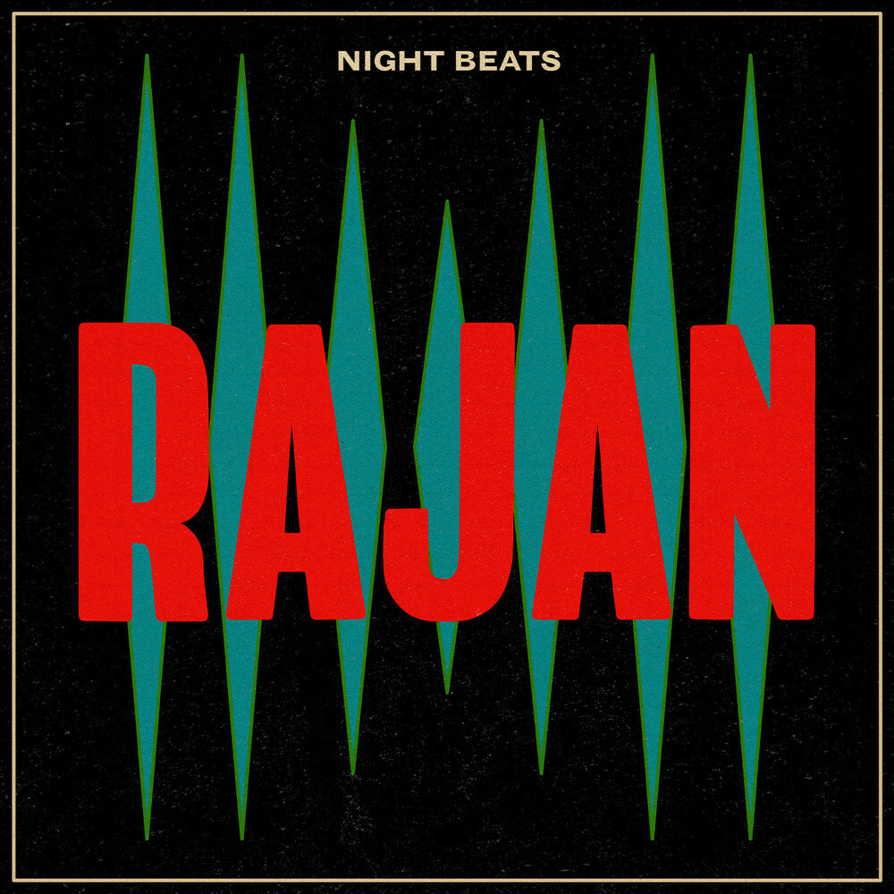 the album cover for Night Beats - Rajan [Red Clay LP]