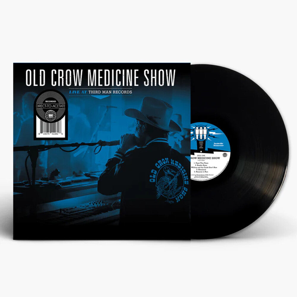 the album cover for Old Crow Medicine Show - Live At Third Man Records [LP]