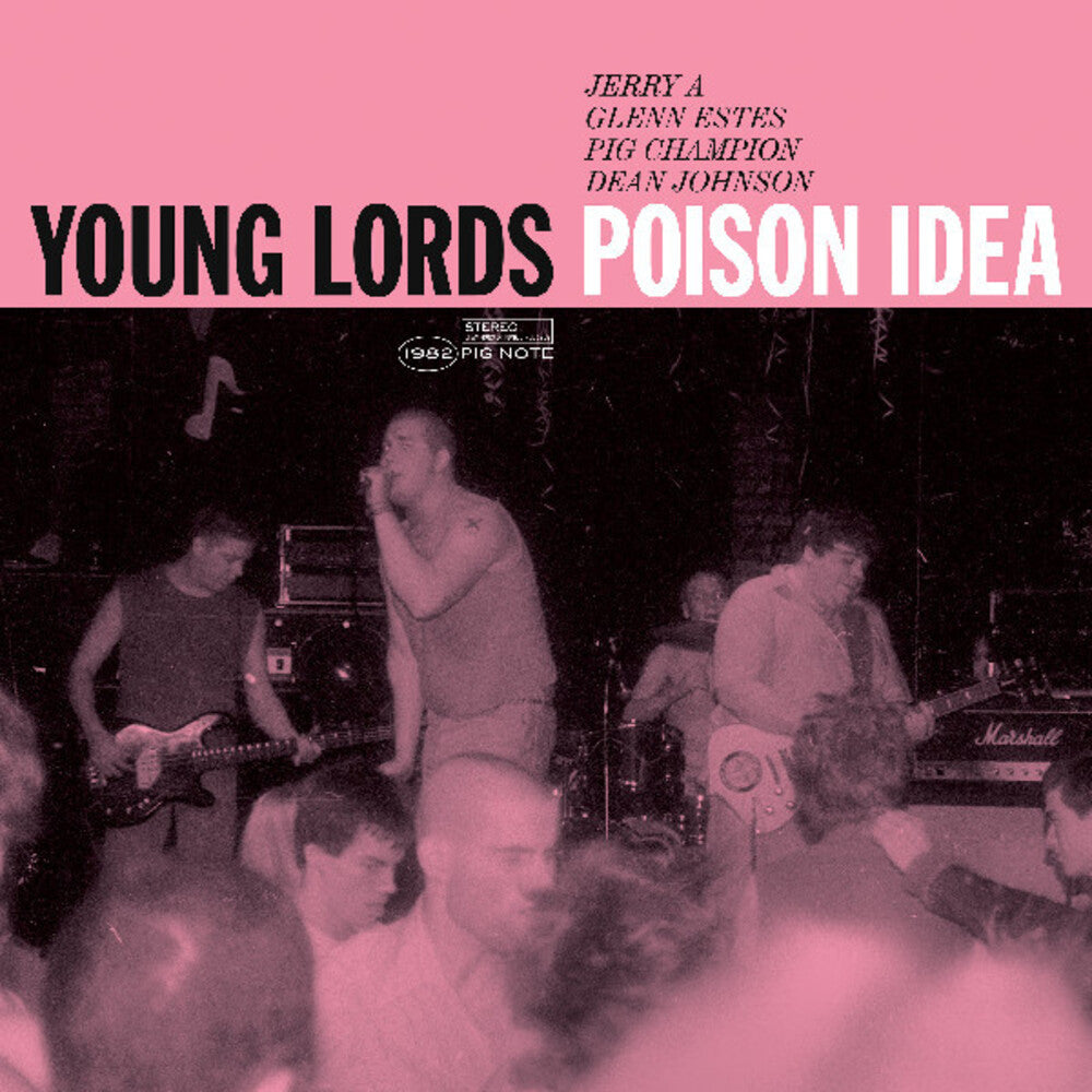 the album cover for Poison Idea - Young Lords (W/Book) [Deluxe]