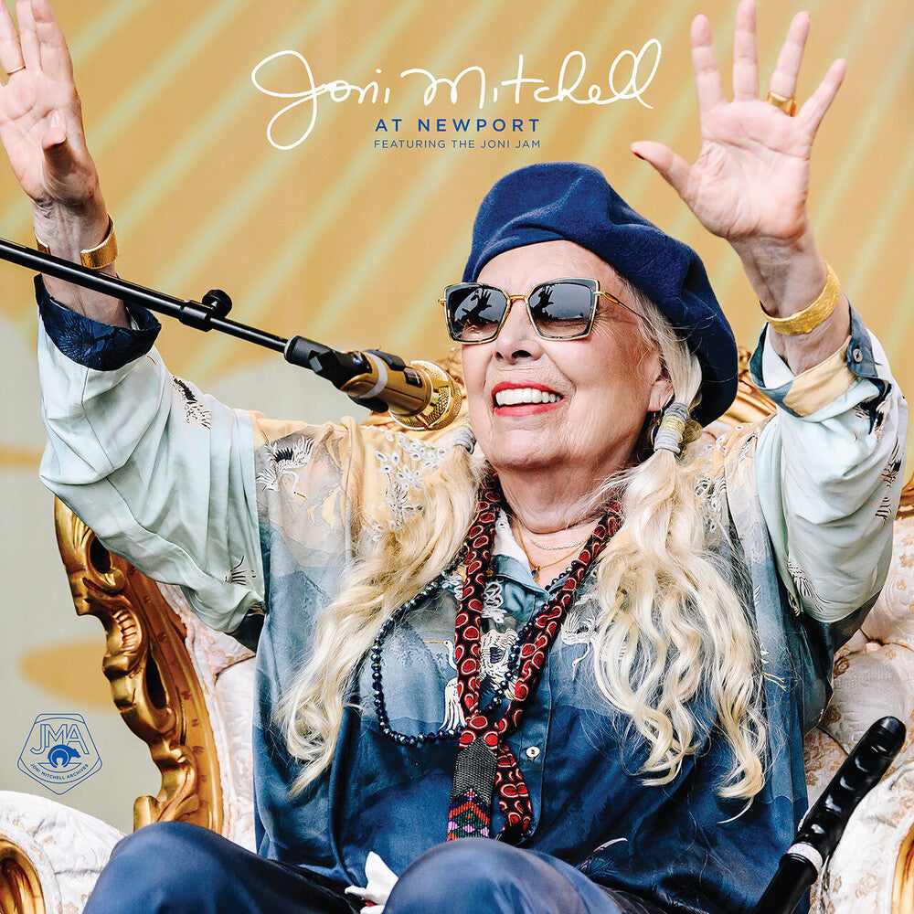 the album cover for Joni Mitchell - Joni Mitchell At Newport [2LP]