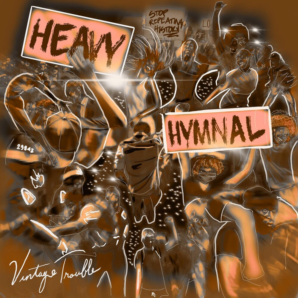the album cover for Vintage Trouble - Heavy Hymnal [LP]