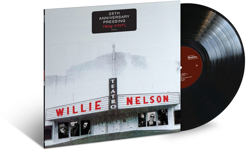the album cover for Willie Nelson - Teatro [LP]