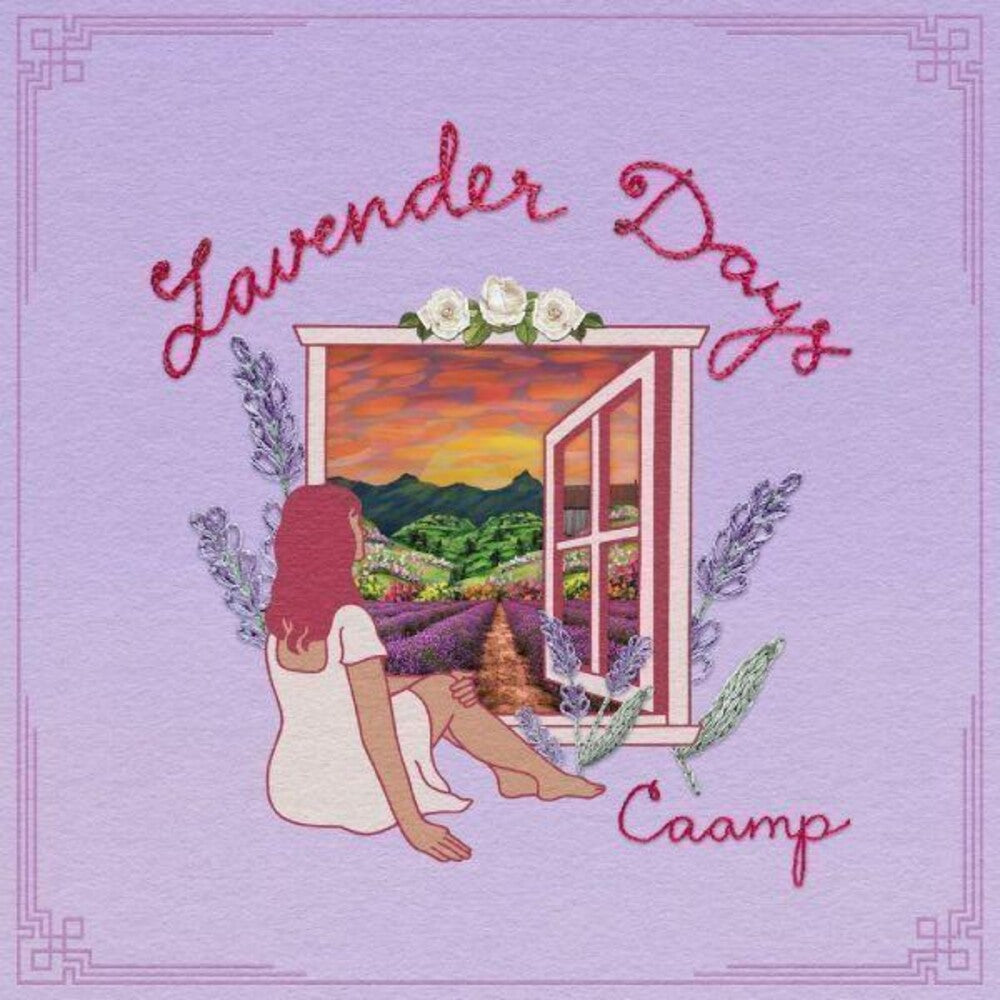 the album cover for Caamp - Lavender Days [Colored Vinyl]