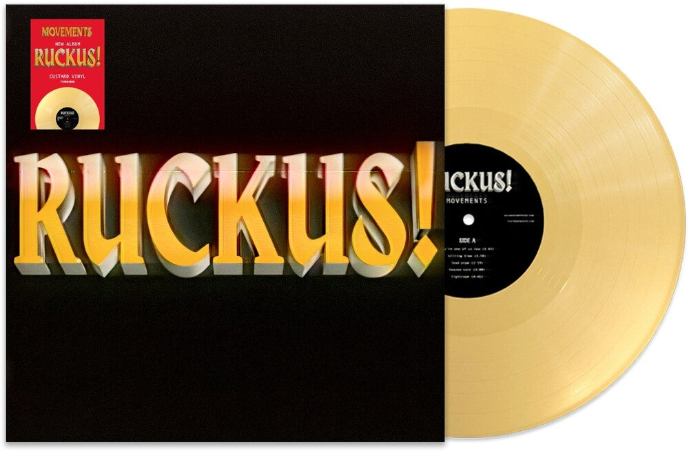 the album cover for Movements - RUCKUS! [Custard LP]