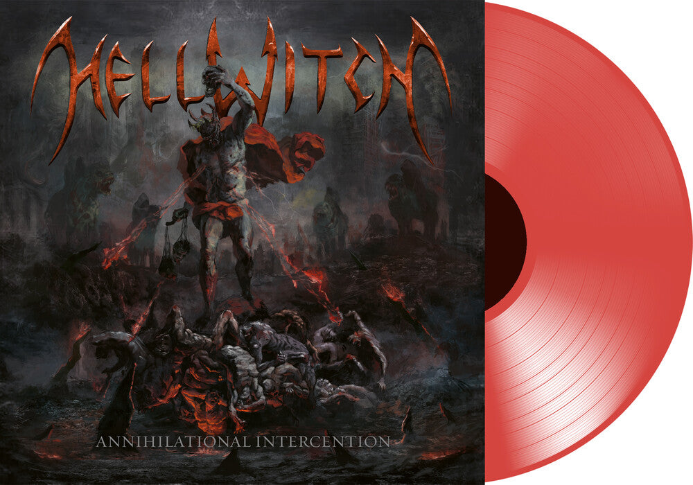 the album cover for Hellwitch - Annihilational Intercention (Bonus Track) [Colored Vinyl]