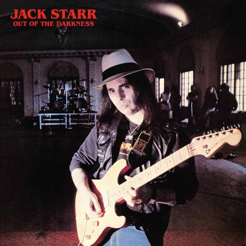 the album cover for Jack Starr - Out Of The Darkness - Purple [Colored Vinyl] (Purp)