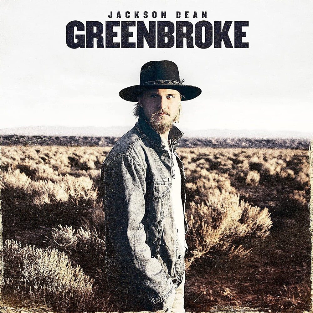 the album cover for Jackson Dean - Greenbroke [Clear Vinyl] (Smok)