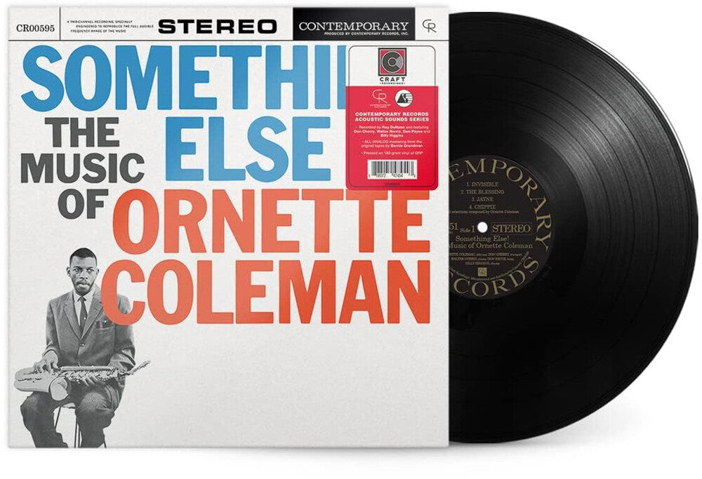 the album cover for Ornette Coleman - Something Else!!!! The Music of Ornette Coleman (Contemporary Records Acoustic Sounds Series) [LP]