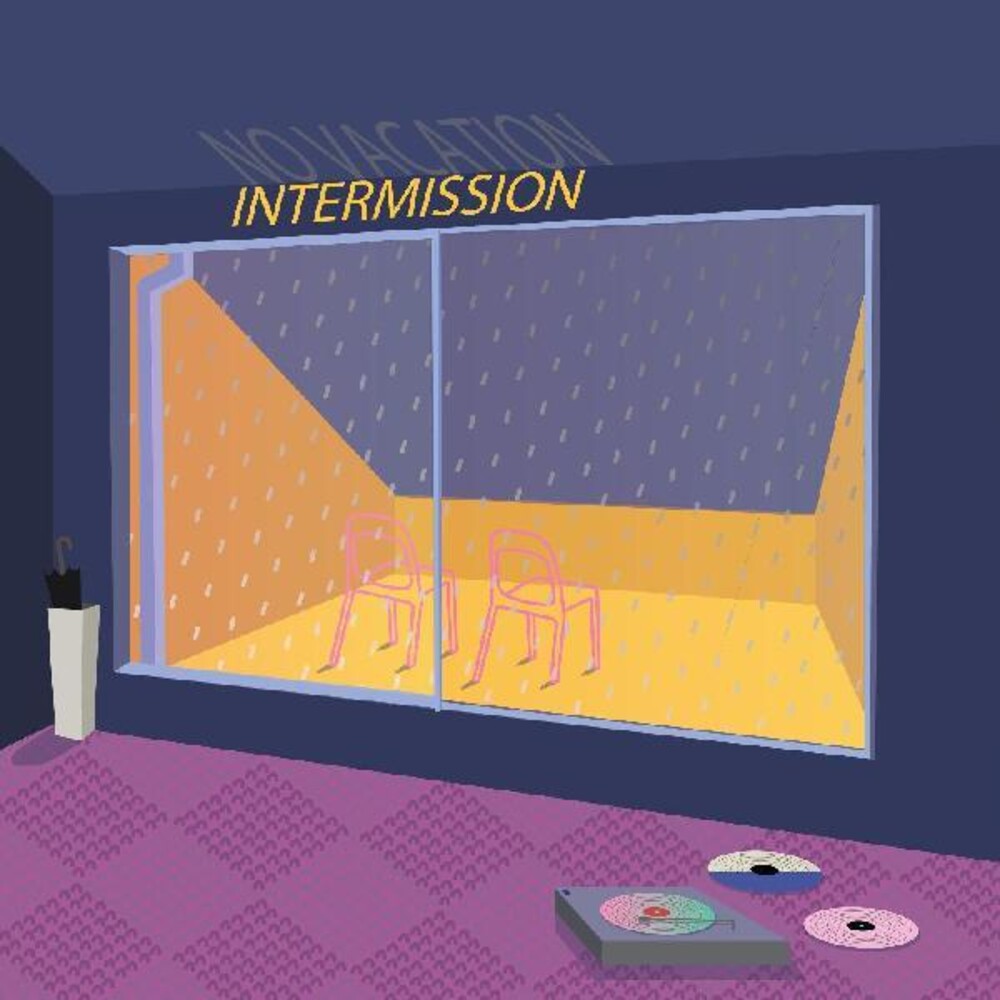 the album cover for No Vacation - Intermission [Colored Vinyl] (Pnk) (Ylw)