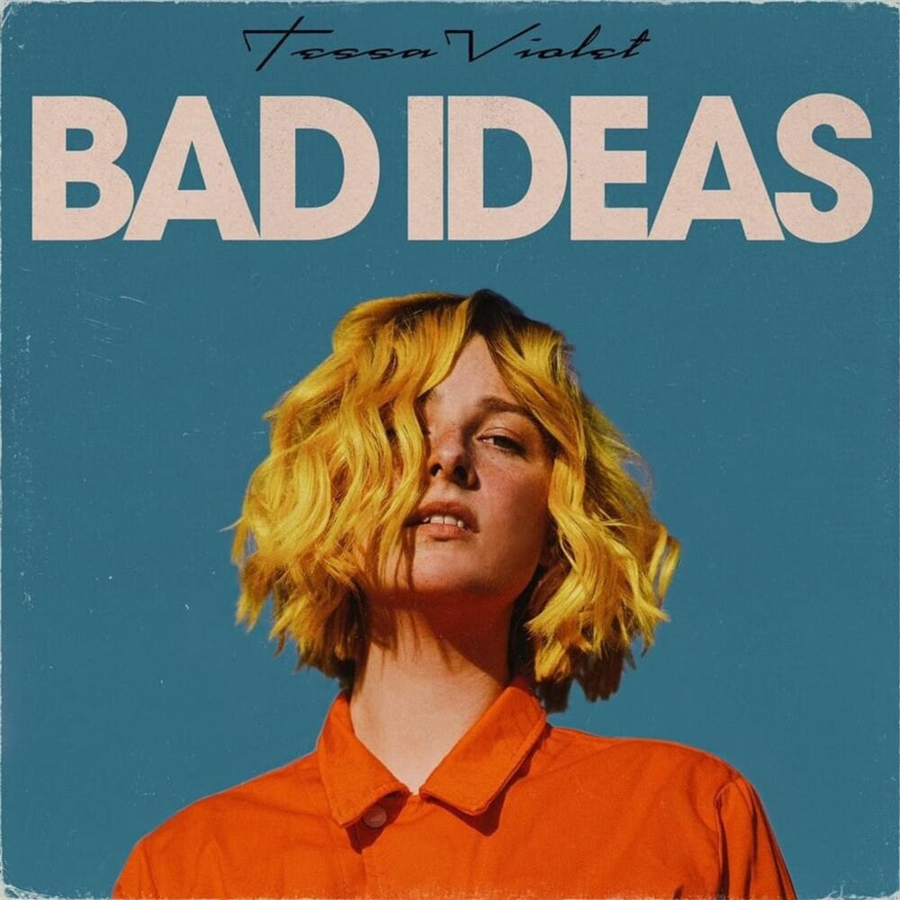 the album cover for Tessa Violet -  My God! [Colored Vinyl] [Yellow]