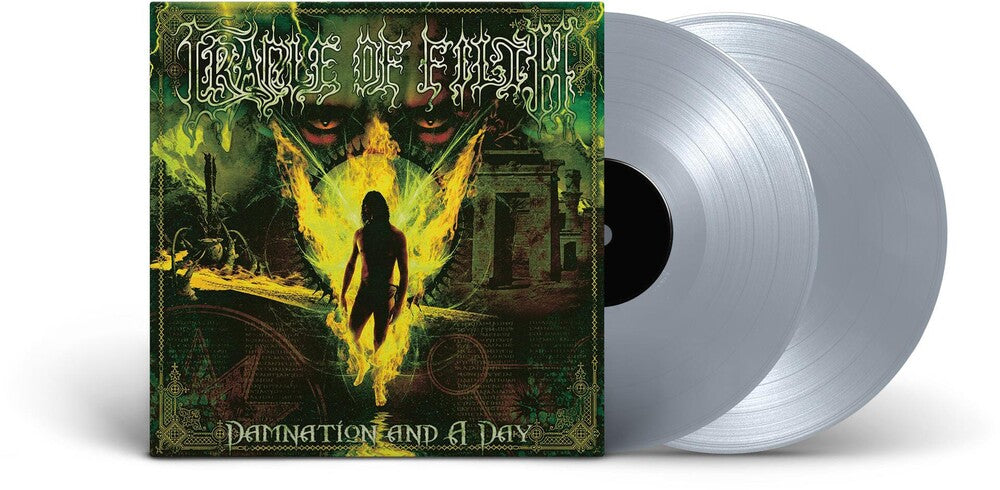the album cover for Cradle Of Filth - Damnation And A Day [Indie Exclusive Limited Edition Gray 2LP]